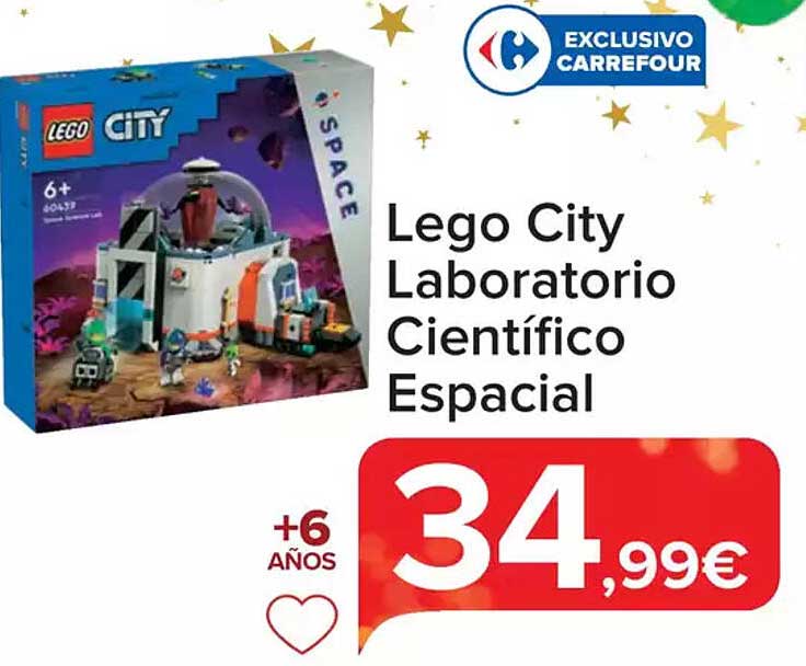 Lego City Laboratorio Científico Espacial