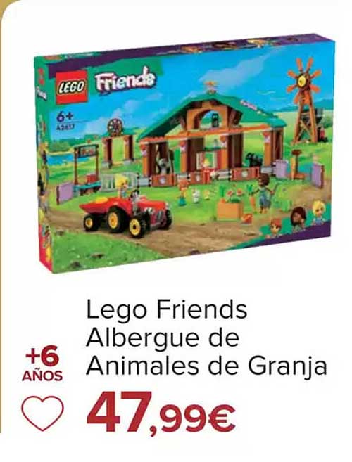 Lego Friends Albergue de Animales de Granja