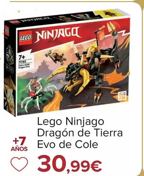 Lego Ninjago Dragón de Tierra Evo de Cole