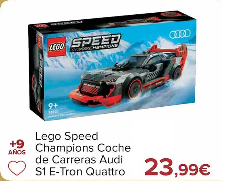 Lego Speed Champions Coche de Carreras Audi S1 E-Tron Quattro