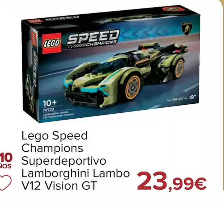 Lego Speed Champions Superdeportivo Lamborghini Lambo V12 Vision GT