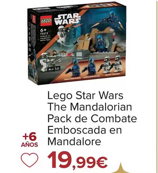 Lego Star Wars The Mandalorian Pack de Combate Emboscada en Mandalore