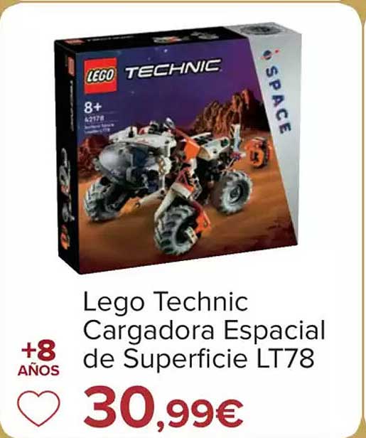 Lego Technic Cargadora Espacial de Superficie LT78