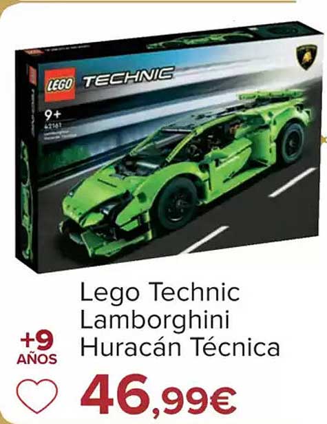 Lego Technic Lamborghini Huracán Técnica