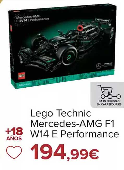 Lego Technic Mercedes-AMG F1 W14 E Performance