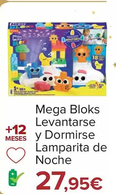 Mega Bloks Levantarse y Dormirse Lamparita de Noche