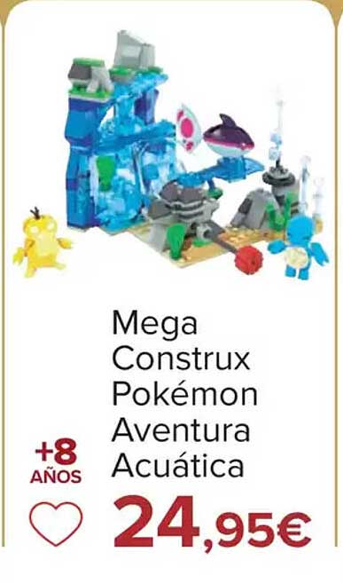 Mega Construx Pokémon Aventura Acuática