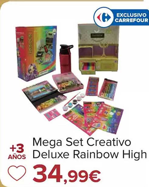 Mega Set Creativo Deluxe Rainbow High