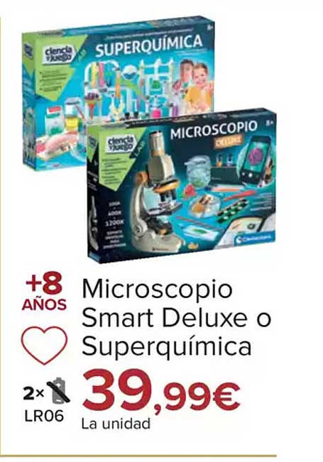 Microscopio Smart Deluxe o Superquímica