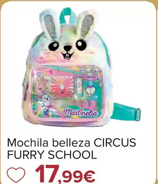 Mochila belleza CIRCUS FURRY SCHOOL