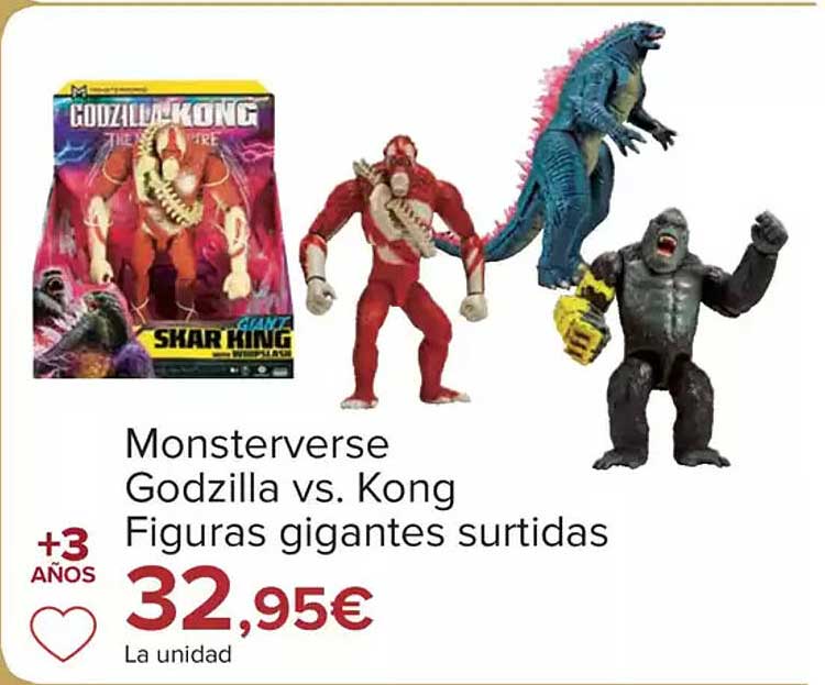 Monsterverso Godzilla vs. Kong Figuras gigantes surtidas