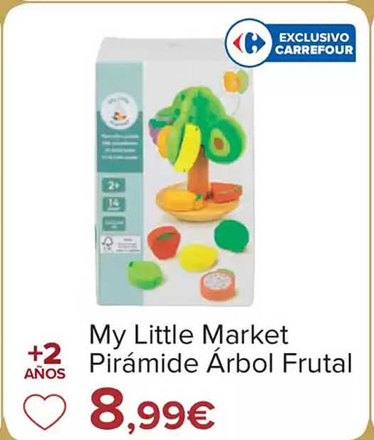 My Little Market Pirámide Árbol Frutal