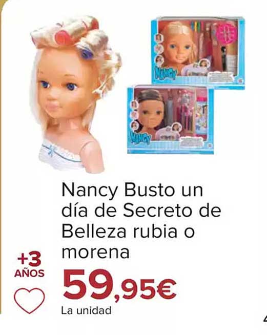 Nancy Busto un día de Secreto de Belleza rubia o morena