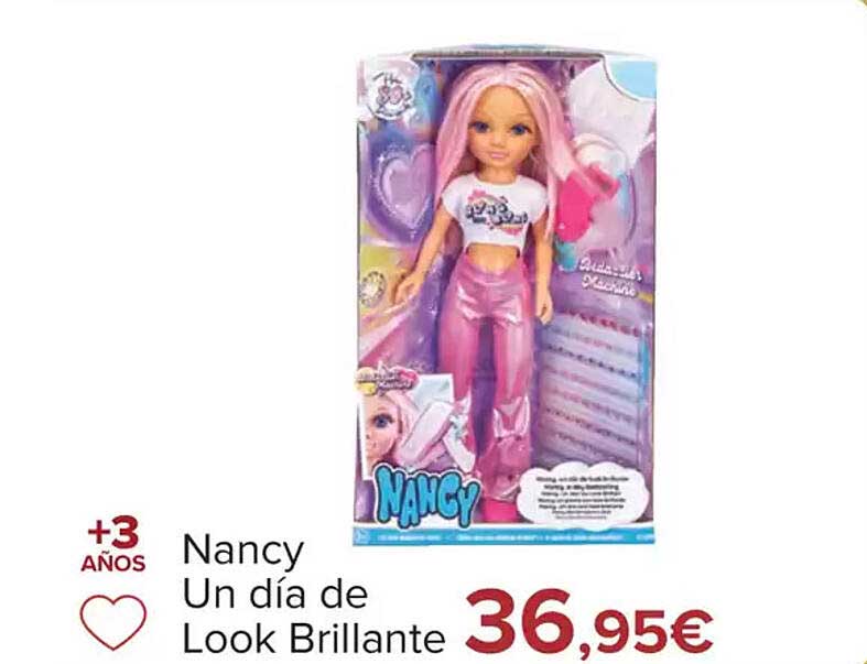 Nancy Un día de Look Brillante