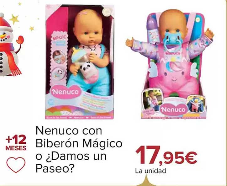 Nenuco con Biberón Mágico o ¿Damos un Paseo?