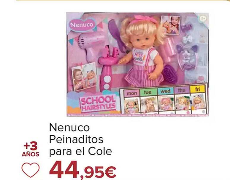 Nenuco Peinaditos para el Cole