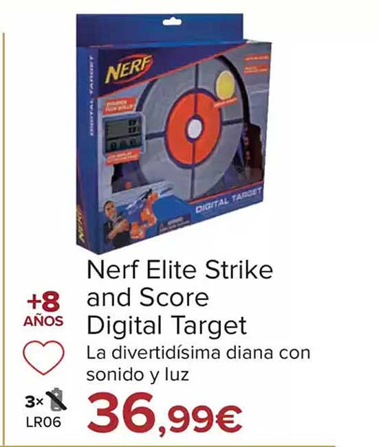 Nerf Elite Strike and Score Digital Target