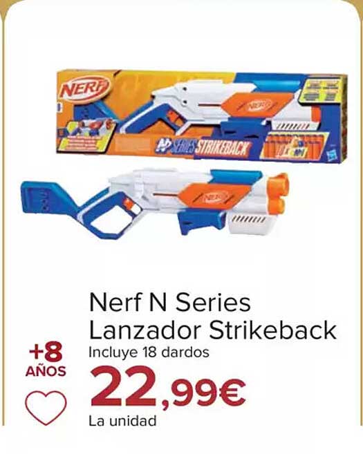 Nerf N Series Lanzador Strikeback