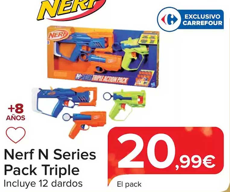 Nerf N Series Pack Triple