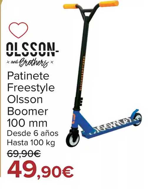 Patinete Freestyle Olsson Boomer 100 mm