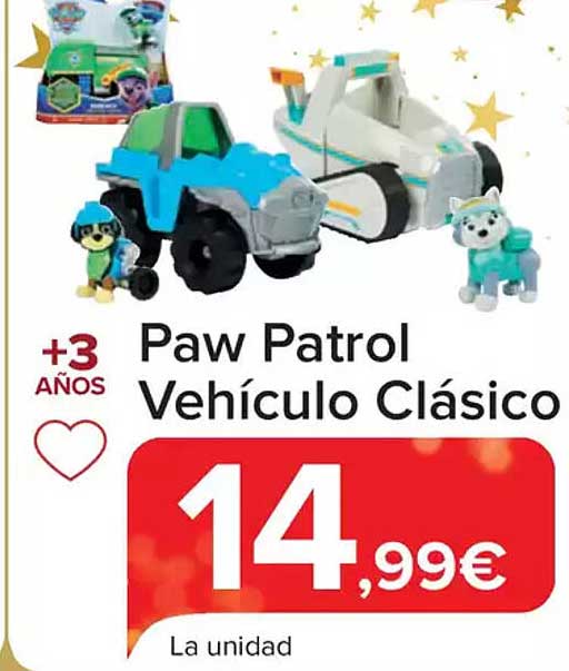 Paw Patrol Vehículo Clásico