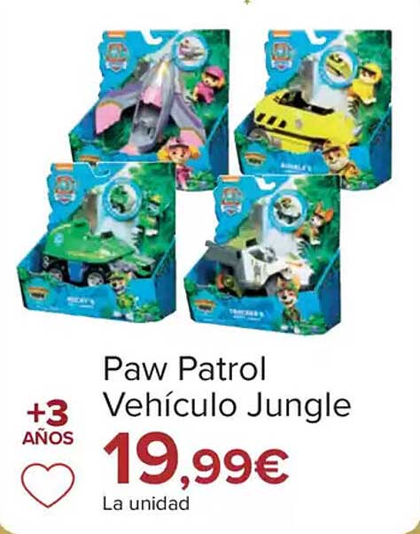 Paw Patrol Vehículo Jungle