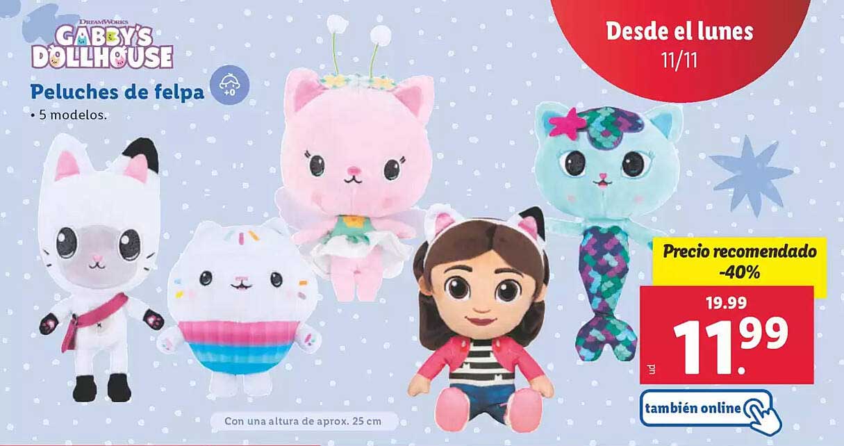 Peluches de felpa