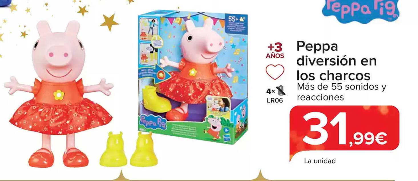 Peppa diversión en los charcos