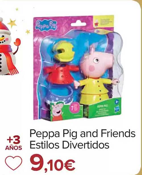 Peppa Pig and Friends Estilos Divertidos