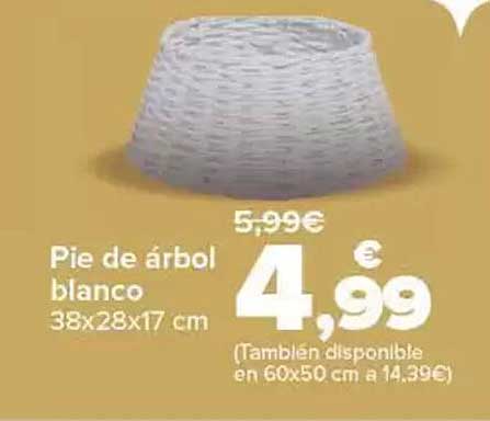 Pie de árbol blanco