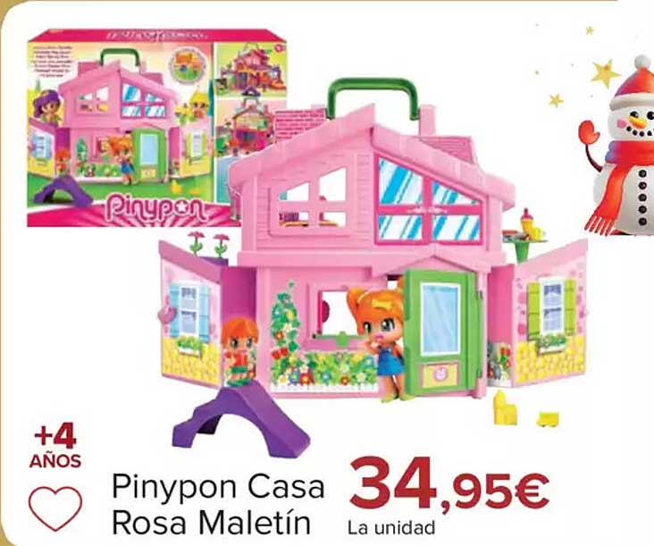 Pinypon Casa Rosa Maletín