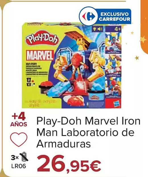 Play-Doh Marvel Iron Man Laboratorio de Armaduras