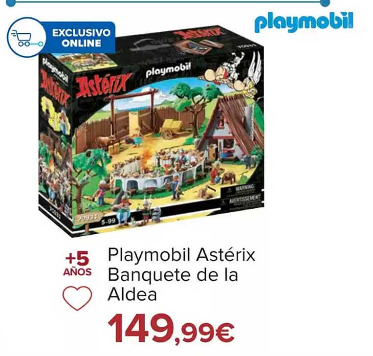 Playmobil Astérix Banquete de la Aldea