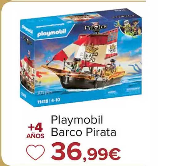 Playmobil Barco Pirata