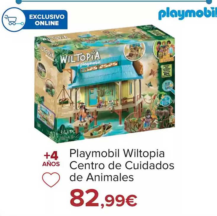 Playmobil Wiltopia Centro de Cuidados de Animales