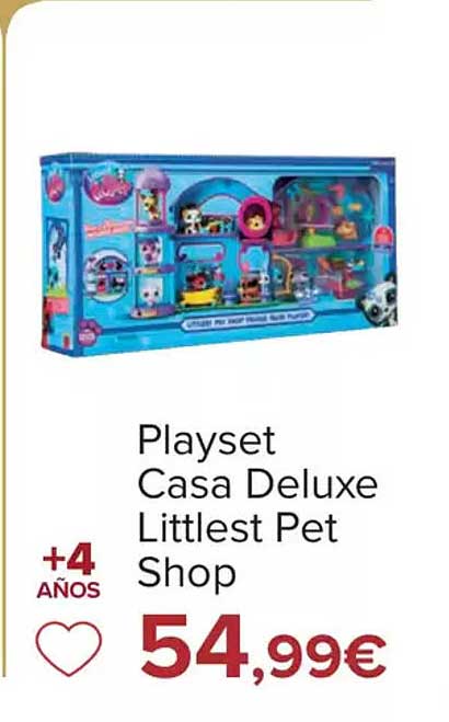 Playset Casa Deluxe Littlest Pet Shop