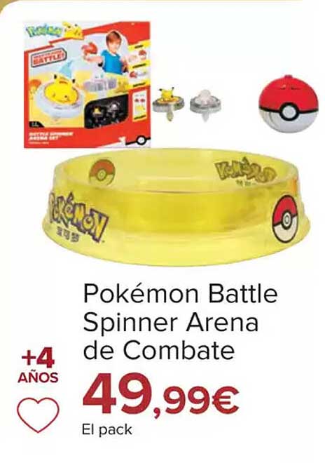 Pokémon Battle Spinner Arena de Combate