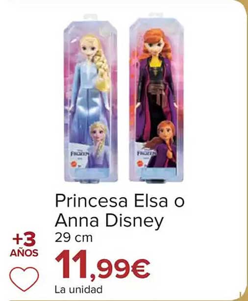 Princesa Elsa o Anna Disney