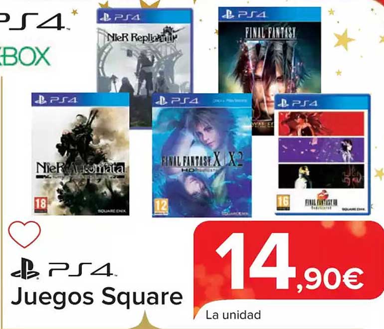 PS4. Juegos Square