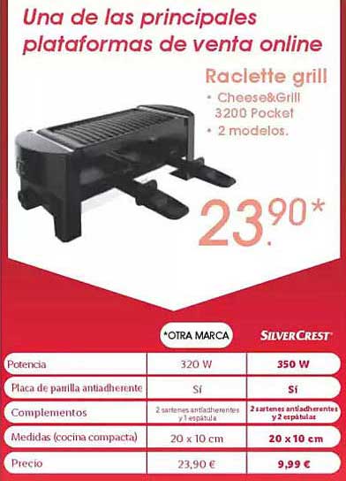 Raclette grill