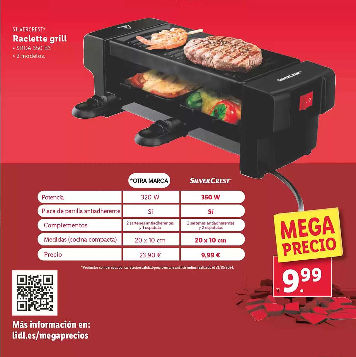 Raclette grill