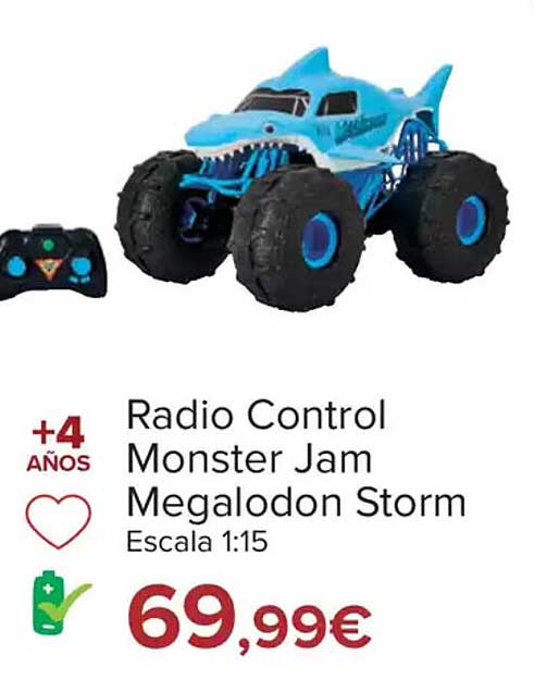 Radio Control Monster Jam Megalodon Storm