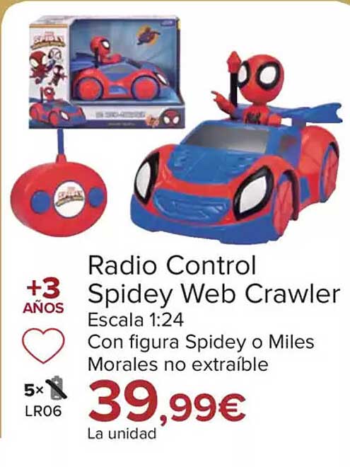 Radio Control Spidey Web Crawler