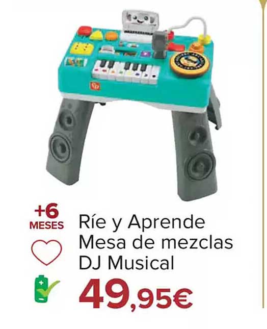 Ríe y Aprende Mesa de mezclas DJ Musical