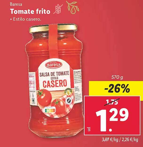 Salsa de tomate estilo casero