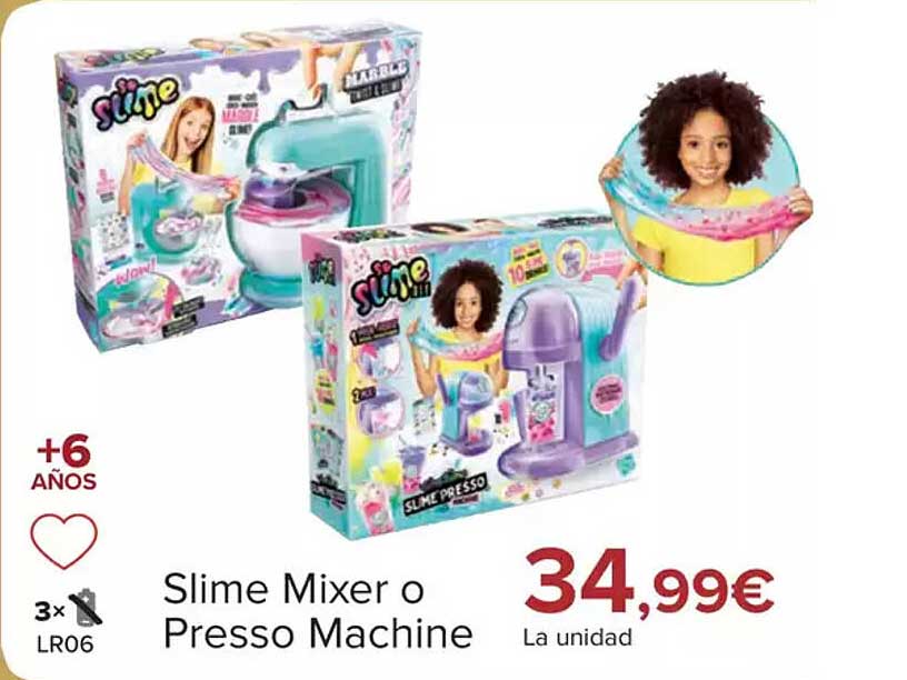 Slime Mixer o Presso Machine