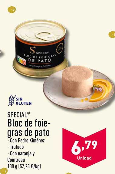 SPECIAL® Bloc de foie-gras de pato