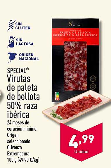 SPECIAL® Virutas de paleta de bellota 50% raza ibérica