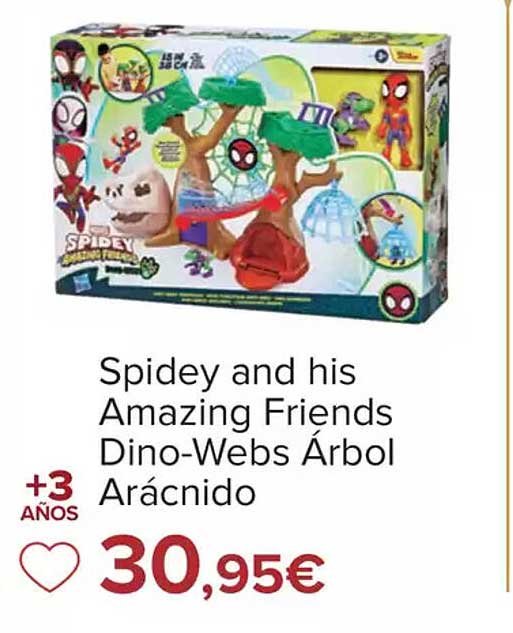 Spidey and his Amazing Friends Dino-Webs Árbol Arácnido