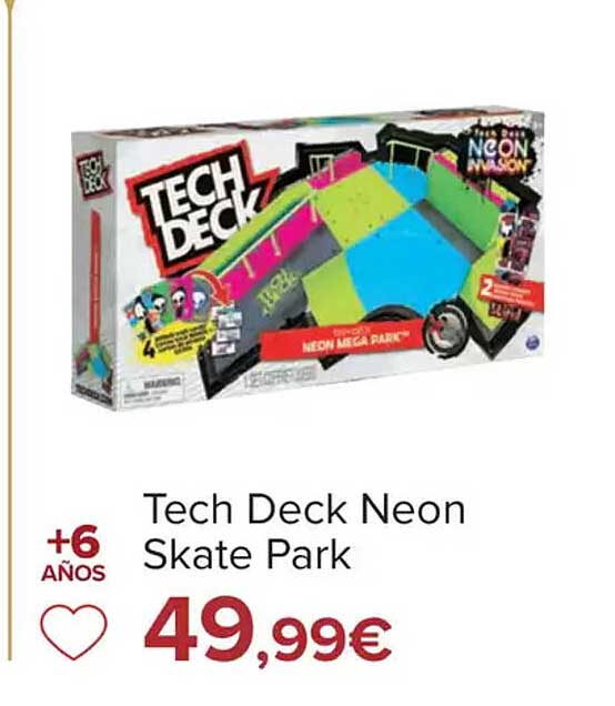 Tech Deck Neon Skate Park